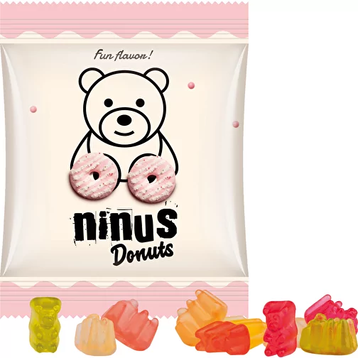 Mini-sachet, Basic ourson mini, multicolore, Image 1