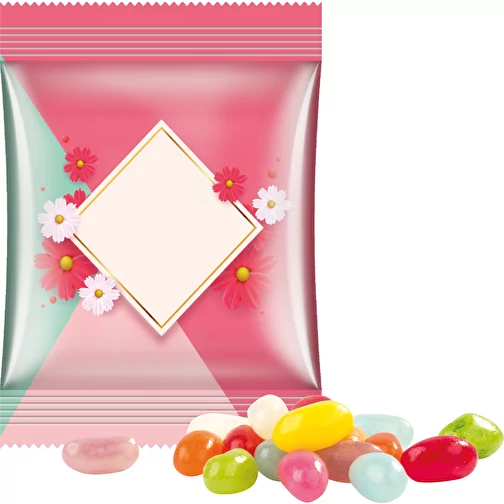 Mini-sachet, American Style Jelly Beans, multicolore, Image 2