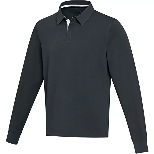 Sweatshirt de rugbyen coton organique Clyde unisexe, Image 1