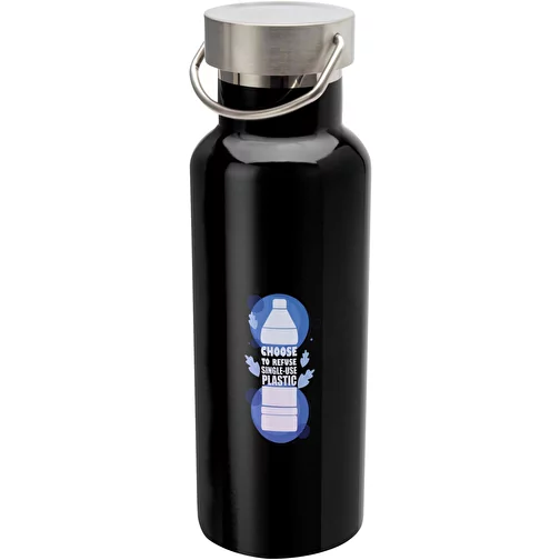 Bouteille d’eau Thor de 500 ml en acier inoxydable certifié RCS, Image 2