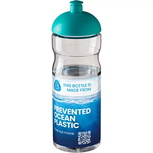 Bouteille de sport H2O Active® Eco Base 650ml avec couvercle dôme, Image 2