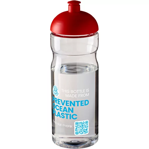 Bouteille de sport H2O Active® Eco Base 650ml avec couvercle dôme, Image 2