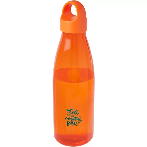 Bouteille d’eau Bergen de 800 ml en plastique recyclé, Image 2