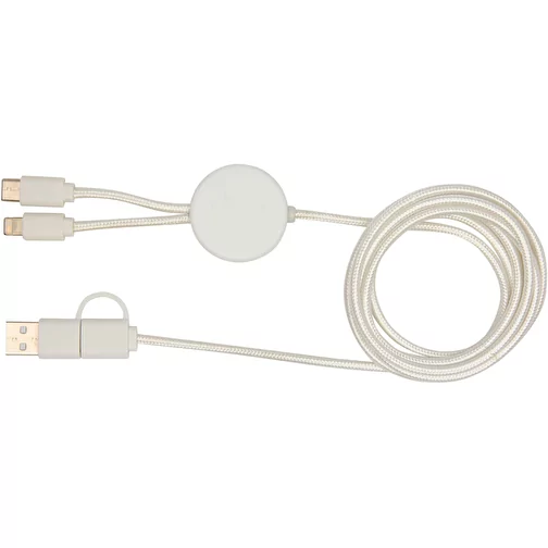 Câble 5 en 1 Chechia en plastique recyclé de 150 cm pour la synchronisation des données et la ch, Image 4