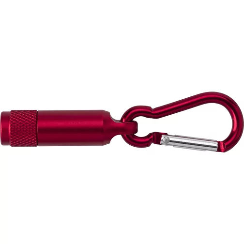 Porte-clés en aluminium avec mousqueton Tracy, Image 1