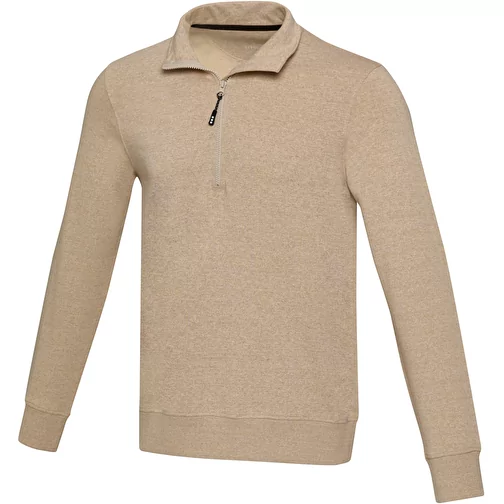 Sweater unisexe Aware™ recyclé à fermeture quart de zip, Image 1