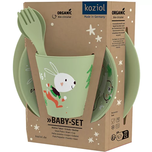 HOP ON AT HOME Assiette + bol + gobelet + set de couverts, Image 1