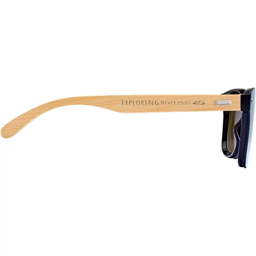 Tan Lunettes de soleil avec branches en bambou, Image 2