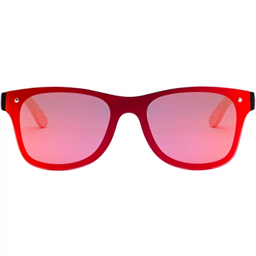 Tan Lunettes de soleil avec branches en bambou, Image 3