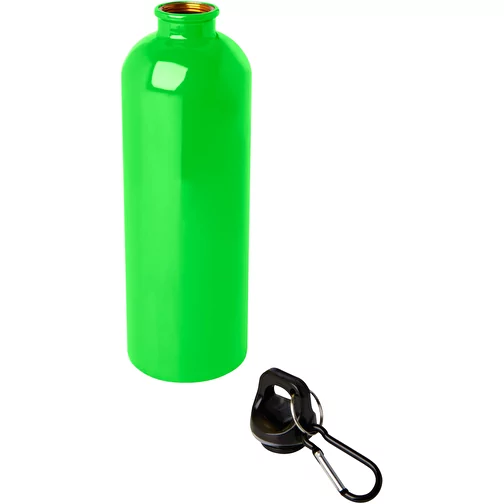 Gourde en acier inoxydable à simple paroi Oregon 750 ml, certifiée RCS, avec mousqueton, Image 4