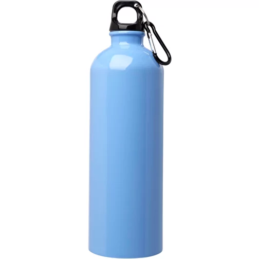 Gourde en acier inoxydable à simple paroi Oregon 750 ml, certifiée RCS, avec mousqueton, Image 3