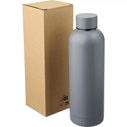 Gourde double paroi de 500 ml en acier inoxydable recyclé Isaih, Image 3