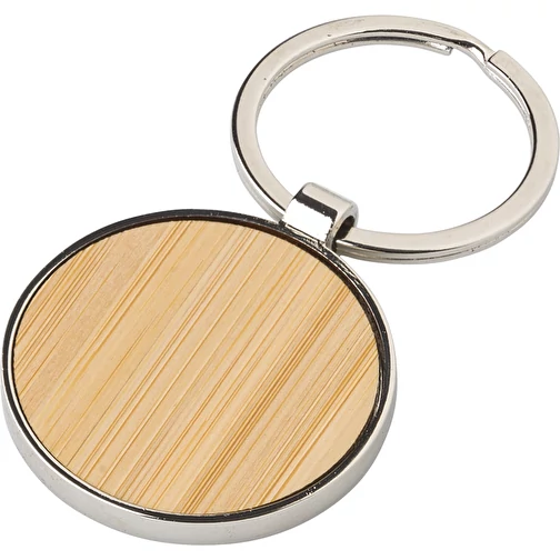 Porte-clés en bambou et métal Tillie, Image 2