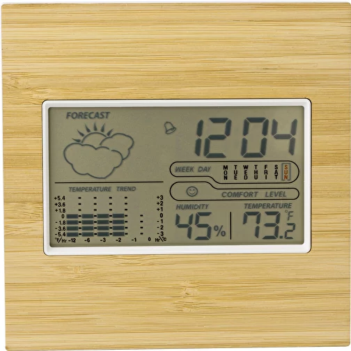 Station météo en bambou Lia, Image 1