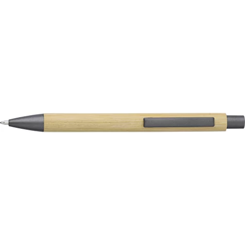 Stylo à bille en bambou et plastique Kalani, Image 1
