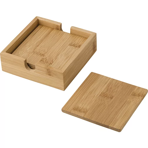 Set de sous-verres en bambou Archer, Image 2