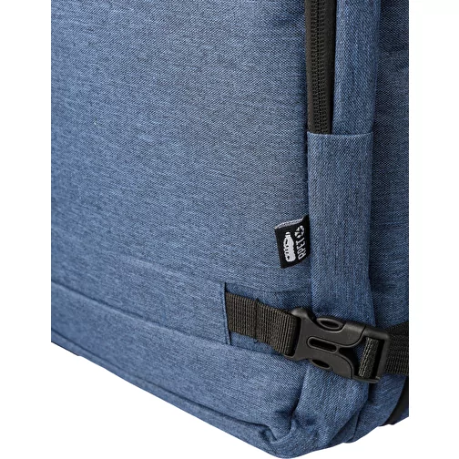Sac à dos porte-ordinateur de 17 en polyester rPET 300D Malcolm, Image 12