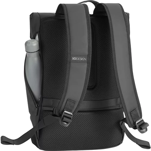 Urban sac à dos imperméable Flap-Top, noir, Image 7