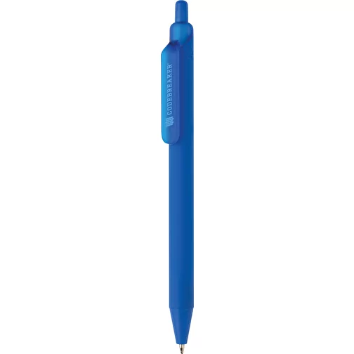 Stylet Tide Smooth Touch en ABS recyclé certifié GRS, bleu, Image 5