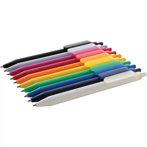 Stylet Tide Smooth Touch en ABS recyclé certifié GRS, blanc, Image 6