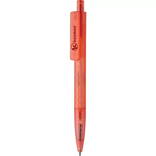 X3 Stylo Frosted en PC recyclé GRS, rouge, Image 4