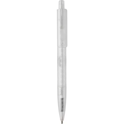 X3 Stylo Frosted en PC recyclé GRS, blanc, Image 3