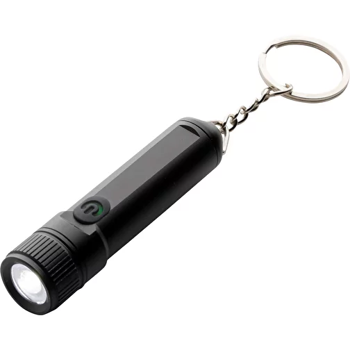 Gear X lampe de poche Key-Chain rechargeable ultra-lumineuse, noir, Image 1