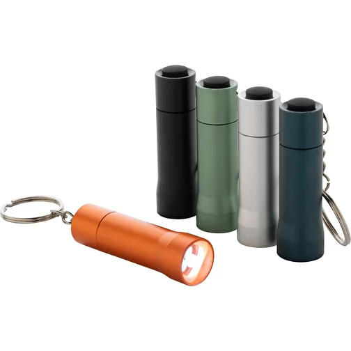 Flash lampe de poche porte-clés en aluminium RCS rec., bleu, Image 7