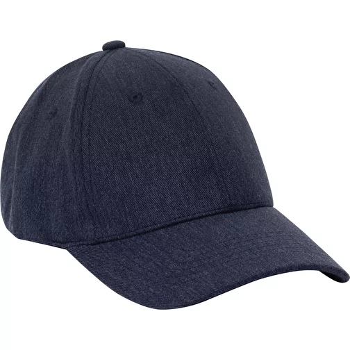 Casquette Milo AWARET 6-Panel-Heather, bleu marine, Image 1