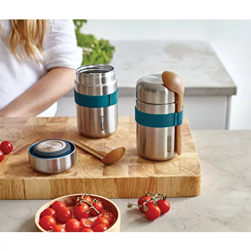Flasque alimentaire Black+Blum 400ml, turquoise, Image 8