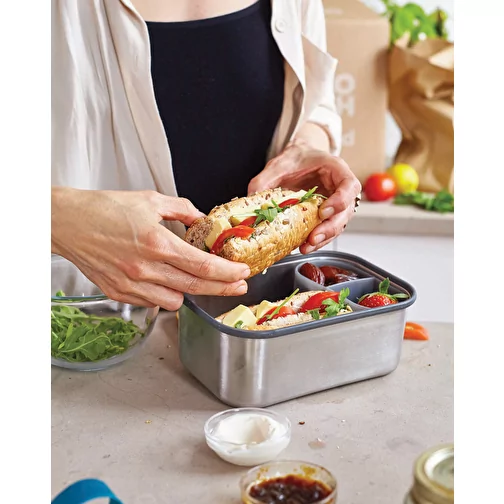 Black+Blum Stainless Steel Sandwich Box grande, turquoise, Image 8