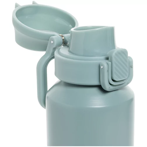 Via RCS Re-Steel Bouteille de sport avec bouchon, 600ml, vert, Image 8