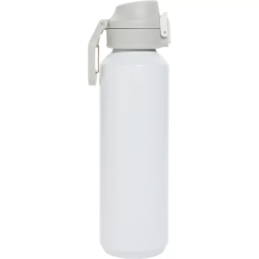 Via RCS Re-Steel Bouteille de sport avec bouchon, 600ml, blanc, Image 5