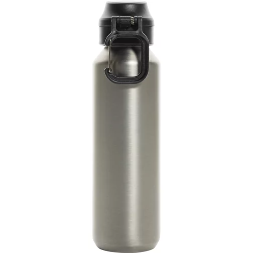 Via RCS Re-Steel Bouteille de sport avec bouchon, 600ml, argent, Image 4