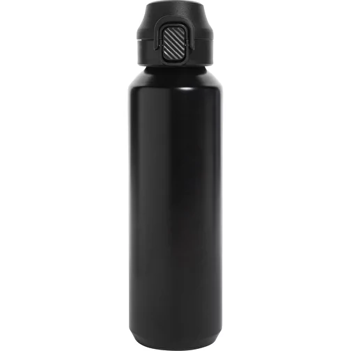 Via RCS Re-Steel Bouteille de sport avec bouchon, 600ml, noir, Image 2