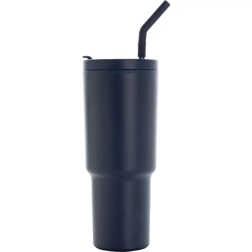 Graphic 360 Gobelet en acier recyclé certifié RCS. Acier, 900ml, bleu marine, Image 5