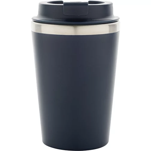 Gobelet Java 350ml double paroi en PP recyclé RCS, bleu marine, Image 3