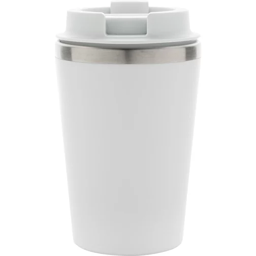 Gobelet Java 350ml double paroi en PP recyclé RCS, blanc, Image 4