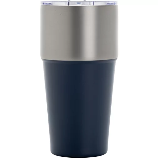 Gobelet Fluid en acier recyclé certifié RCS, 500ml, bleu marine, Image 3