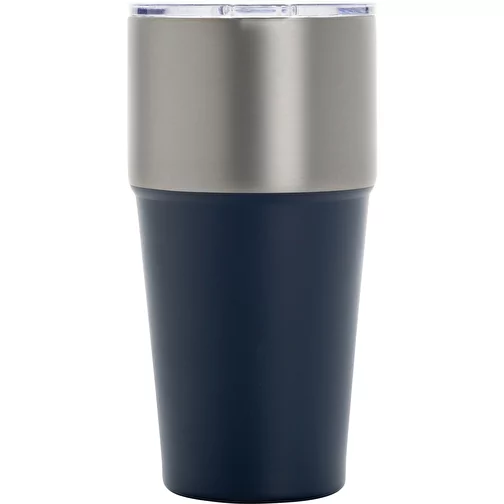 Gobelet Fluid en acier recyclé certifié RCS, 500ml, bleu marine, Image 5