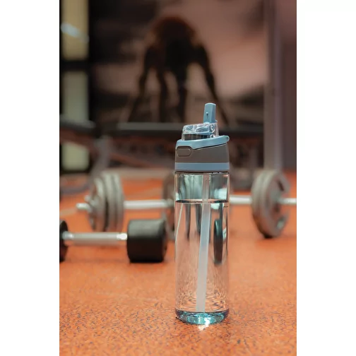 Bouteille d\'eau Omni Sip 800ml en RCS RPET, bleu, Image 11