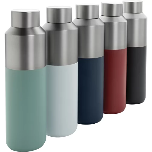 Bouteille de fluide en acier recyclé certifié RCS, 600ml, noir, Image 5