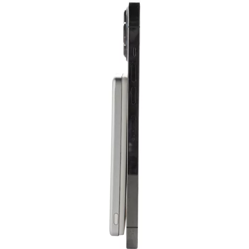 Orion 5.000mAh 5W powerbank magnétique en RCS rec. alu, argenté, Image 5