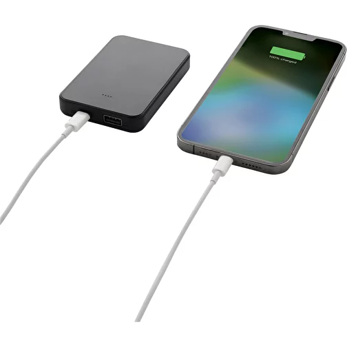 Boostcore 5.000mAh Powerbank en plastique RCS rec., noir, Image 5
