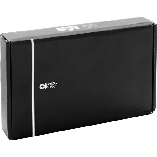 Swiss Peak Travel-Case en RCS rec. PU avec chargeur 3 en 1, noir, Image 13