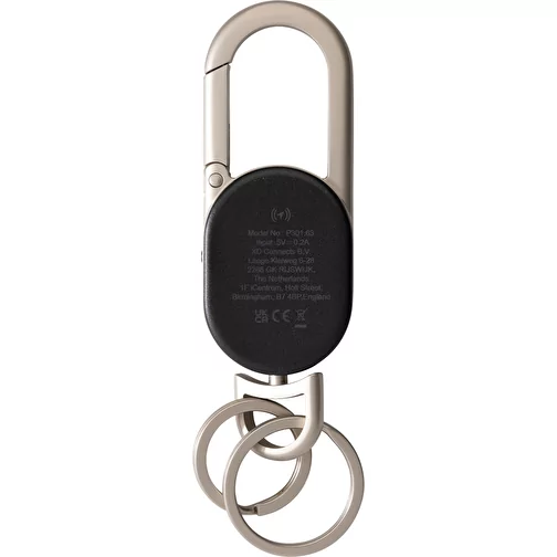 Porte-clés Keyfinder avec localisation mondiale et USB-C, noir, Image 2