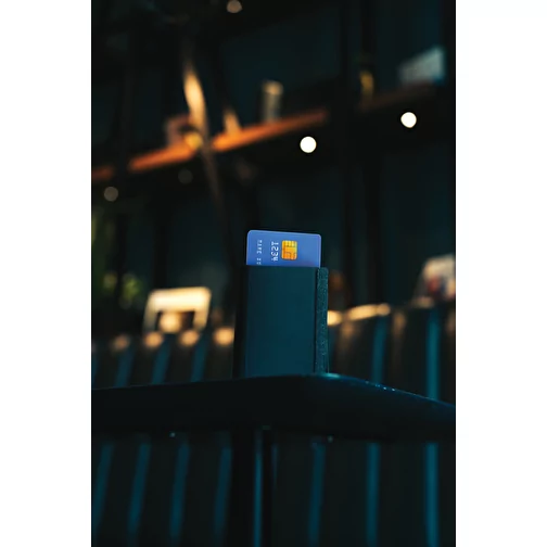 Seekcard RCS rPolyester Étui pour cartes avec localisation mondiale, noir, Image 12