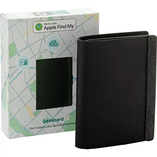 Seekcard RCS rPolyester Étui pour cartes avec localisation mondiale, noir, Image 15