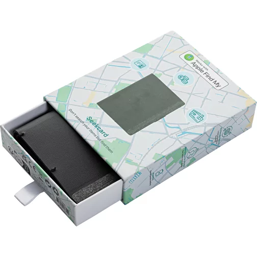 Seekcard RCS rPolyester Étui pour cartes avec localisation mondiale, noir, Image 17