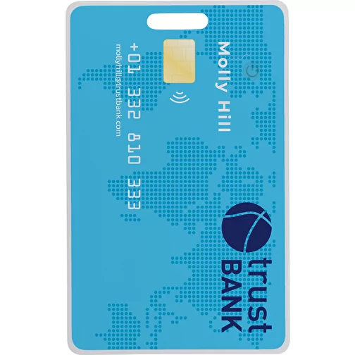 Carte de suivi ultra-mince rechargeable Findit RCS rABS, blanche, Image 16